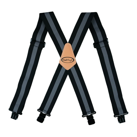 Men Suspender For Work 2 inch Adjustable Work Suspender With Heavy Duty clips For Big and Tall