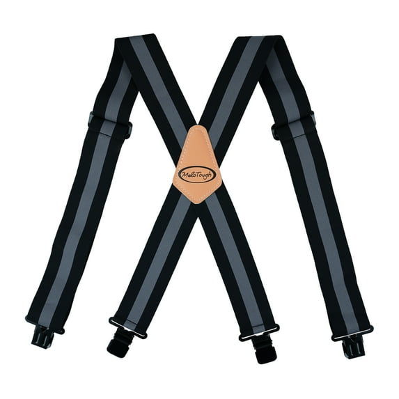 Men Suspender For Work 2 inch Adjustable Work Suspender With Heavy Duty clips For Big and Tall