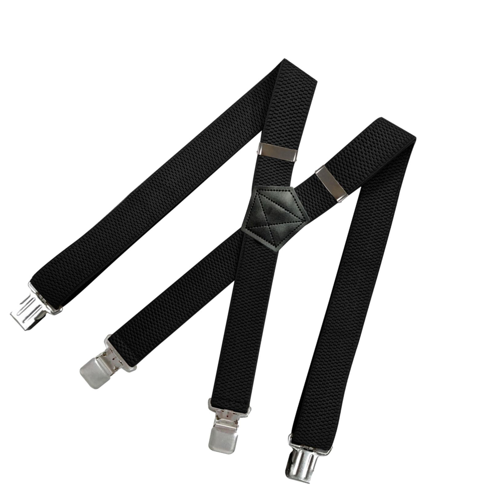 Men Suspender Trucker Style Suspenders 4 Clips Suspenders Clothes