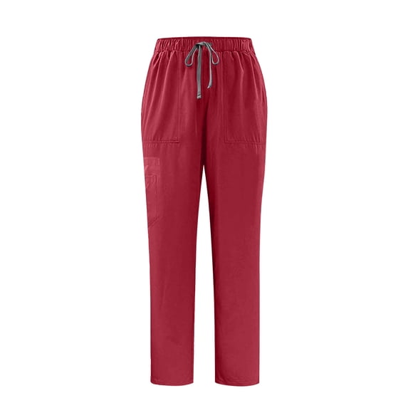 Men Sweat Pants Elastic Waist Drawstring Straight Leg Trousers Pull On Workout Cargo Sweatpants with Pockets