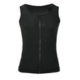 thumbnail image 1 of Men Sweat Vest Waist Trainer, Workout Sauna Vest for Men, Men Sauna Sweat Suit Body Shaper, Black, S, 1 of 8