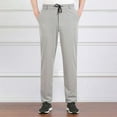 thumbnail image 1 of Men SweatPants Men's Summer Straight Leg Daily Thin Casual Business Pants Work Pants for Men,Mens Dress Pants Mens Work Pants Mens Stretch Pants Sweat Pants for Mens, 1 of 3