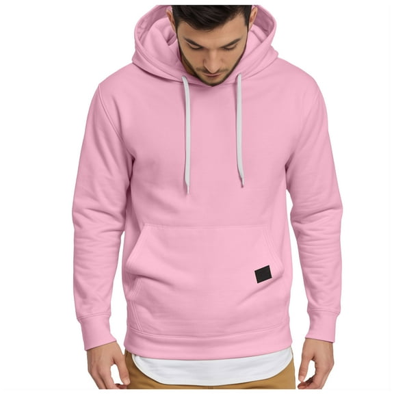 Men Sweater Oversized Hoodie Men Men's Hooded Sweatshirt Casual Long Sleeve Pullover Hoodies Drawstring Collar Kanga Pocket Fashion Shirts