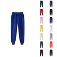 thumbnail image 1 of Mens Sweatpants 2026 Fall Winter Fashion Drawstring Elastic Waist Lined Joggers with Pockets Trousers, 1 of 5