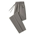 thumbnail image 1 of Men Sweatpants Mens Jogger Pants Men Unisex Stretch Quick Drying Pants Casual Elastic Waist Drawstring Stretch Pants, 1 of 5