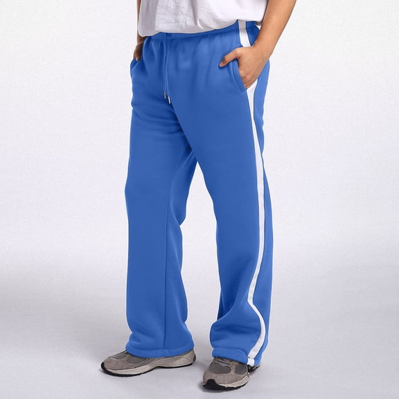 Men Sweatpants with Pockets Mens Pants Relaxed Fit Elastic Waist Straight Leg Sweat Pants Mens Sweatpants Joggers Workout Pants for Men