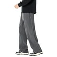 thumbnail image 1 of Men Sweatpants with Pockets Pants for Men Relaxed Fit Elastic Waist Straight Leg Sweat Pants Mens Sweatpants Joggers Baggy Sweatpants Men, 1 of 3