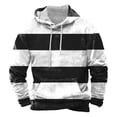 thumbnail image 1 of Men Sweatshirts Men's Hooded Drawstring Sweatshirt Loose Plus Size Slim Fit Casual Sweater, 1 of 2