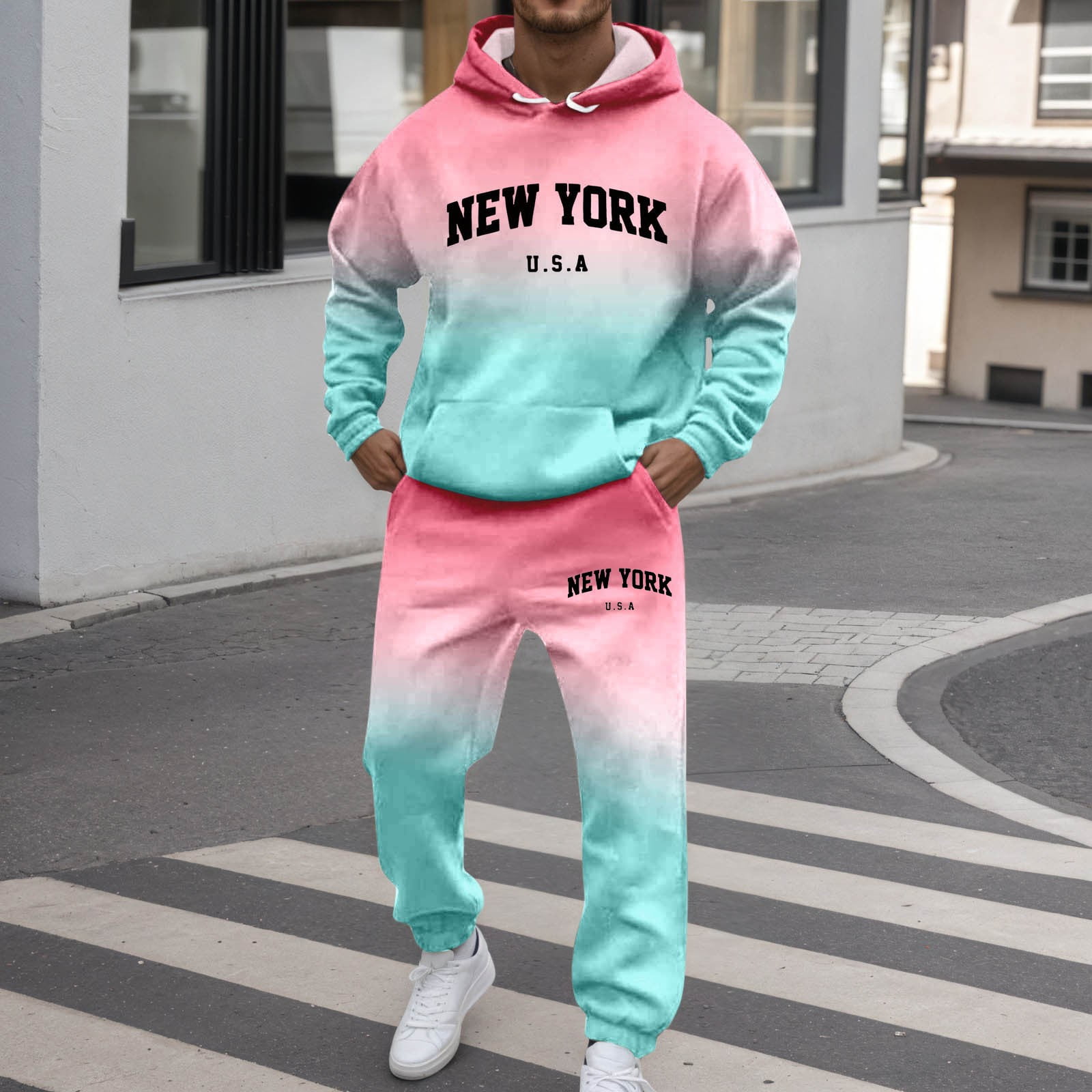 Men-Sweatsuits-2-Piece-Set-