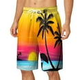 thumbnail image 1 of Men Swim Trunks Elastic Quick Dry With Pockets Bathing Suits No Mesh Lining Beach Shorts Red XXL, 1 of 5