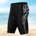 thumbnail image 1 of Men Swim Trunks Elastic Waist Competitive Swim Racing Team Swimsuit Quick Dry Swim Jammers Upf 50+ Grey XXXXXL, 1 of 3