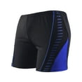 thumbnail image 1 of Men Swim Trunks Men's Sport Casual Style Colour Block Holiday Swimming Shorts Mens Slim Shorts Swim Trunks No Mesh Liner Mens Xx Short Zipper Pocket Casual Size 50 Bright Board Bathing Blue XXL, 1 of 4