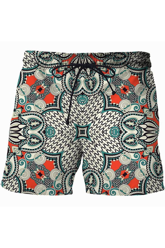 Men Swim Trunks Mesh Liner Quick-Dry Lightweight 4-Way Stretch Bathing Suit Swimming Trunks For Men Mint Green L