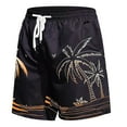 thumbnail image 1 of Men Swim Trunks Quick Dry Bathing Suit Swimming Board Shorts Mesh Lining Beach Swimwear Gold XXXL, 1 of 3