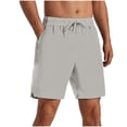 thumbnail image 1 of Men Swim Trunks with Mesh Lining Quick Dry Breathable Pockets for Summer Beach Water Gym Running, 1 of 3