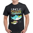 thumbnail image 1 of Men T-Shirt Autism Awareness Shirt - Uncle Shark S M L XL 2XL 3XL 4XL 5XL - Mens Top Graphic Tee, 1 of 2