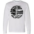 thumbnail image 1 of Men T-Shirt Father's Day Long Sleeve Basketball Dad Vintage Black S M L XL 2XL Mens Graphic Tee, 1 of 2