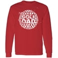 thumbnail image 1 of Men T-Shirt Father's Day Long Sleeve Golf Dad Vintage White S M L XL 2XL Mens Graphic Tee, 1 of 2