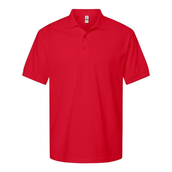 Men T-Shirt Jersey Polo Gildan Sport Shirt