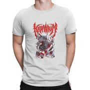 Men T-Shirt Kraanium Slamchosis Creative Tee Shirt Short Sleeve Brutal Deathcore T Shirt O Neck Clothes Gift Idea