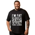 thumbnail image 1 of Men T Shirt for Big & Tall Man Graphic Short Sleeve Plus Size Oversized Tee Tshirts 2XLT 3DTS20020, 1 of 9