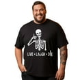 thumbnail image 1 of Men T Shirt for Big & Tall Man Graphic Short Sleeve Plus Size Oversized Tee Tshirts 2XLT T0 5641 071, 1 of 9