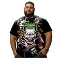 thumbnail image 1 of Men T Shirt for Big & Tall Man Graphic Short Sleeve Plus Size Oversized Tee Tshirts 3XL 3DTS10004, 1 of 8