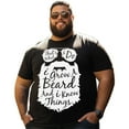 thumbnail image 1 of Men T Shirt for Big & Tall Man Graphic Short Sleeve Plus Size Oversized Tee Tshirts 3XL T0 5D4Z 013, 1 of 9