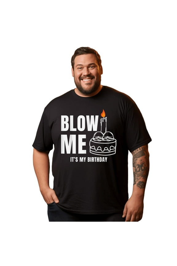 Men T Shirt for Big & Tall Man Graphic Short Sleeve Plus Size Oversized Tee Tshirts 3XLT T0 5641 016