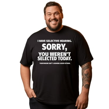 Men T Shirt for Big & Tall Man Graphic Short Sleeve Plus Size Oversized Tee Tshirts 3XLT T0 5641 091