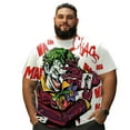 thumbnail image 1 of Men T Shirt for Big & Tall Man Graphic Short Sleeve Plus Size Oversized Tee Tshirts 4XL 3DTS10004, 1 of 8