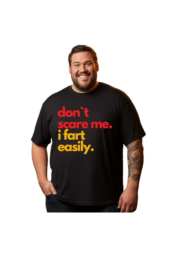 Men T Shirt for Big & Tall Man Graphic Short Sleeve Plus Size Oversized Tee Tshirts 4XLT 3DTS20014