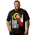 thumbnail image 1 of Men T Shirt for Big & Tall Man Graphic Short Sleeve Plus Size Oversized Tee Tshirts 4XLT 3DTS20015, 1 of 9