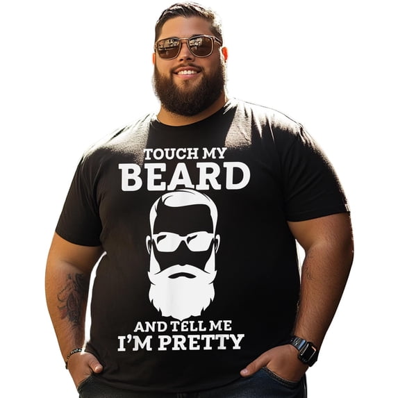 Men T Shirt for Big & Tall Man Graphic Short Sleeve Plus Size Oversized Tee Tshirts 5XLT T0 5D4Z 018
