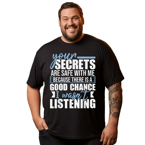 Men T Shirt for Big & Tall Man Graphic Short Sleeve Plus Size Oversized Tee Tshirts 6XLT T0 5641 101