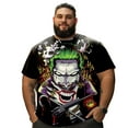 thumbnail image 1 of Men T Shirt for Big & Tall Man Graphic Short Sleeve Plus Size Oversized Tee Tshirts 7XLT 3DTS10004, 1 of 8
