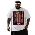 thumbnail image 1 of Men T Shirt for Big & Tall Man Graphic Short Sleeve Plus Size Oversized Tee Tshirts 7XLT 3DTS10006, 1 of 7