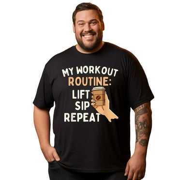 Men T Shirt for Big & Tall Man Graphic Short Sleeve Plus Size Oversized Tee Tshirts 7XLT T0 5641 126