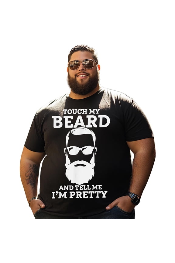 Men T Shirt for Big & Tall Man Graphic Short Sleeve Plus Size Oversized Tee Tshirts 7XLT T0 5D4Z 018