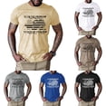 thumbnail image 1 of Men T Shirts Comfortable Slim Fit Round Neck Streetwear Pullover Tees Solid Color Shirt Casual Short Sleeve Summer Basic Tops, 1 of 4
