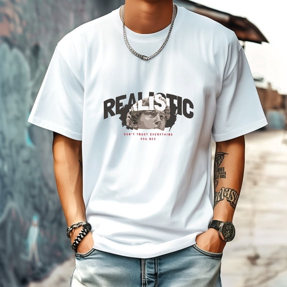 Men T shirt Oversized Shirts Cool Graphic Tees for Men Vintage Streetwear Sweat Casual Shirt 2XL