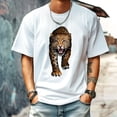 thumbnail image 1 of Men T shirt Oversized Shirts Cool Graphic Tees for Men Vintage Streetwear Sweat Casual Shirt 3XL, 1 of 1
