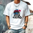 thumbnail image 1 of Men T shirt Oversized Shirts Cool Graphic Tees for Men Vintage Streetwear Sweat Casual Shirt 3XL, 1 of 1