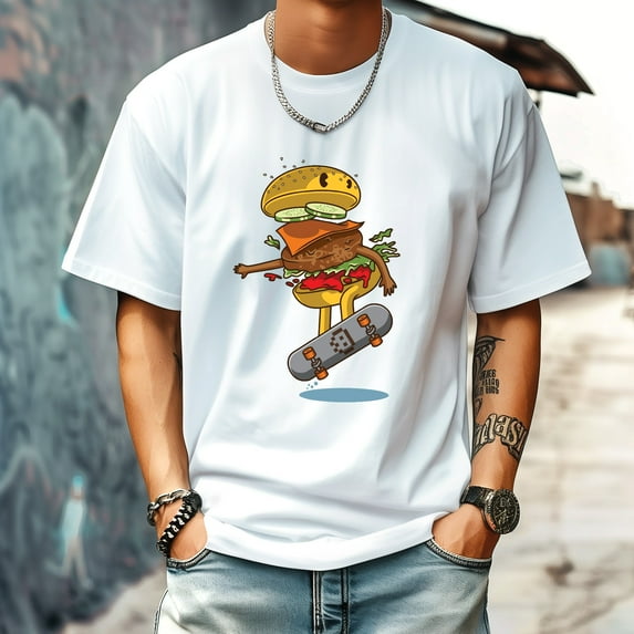 Men T shirt Oversized Shirts Cool Graphic Tees for Men Vintage Streetwear Sweat Casual Shirt 3XL