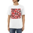 thumbnail image 1 of Men T-shirt for Van.1986 Halen T-shirtComfortable Short sleeve Crewneck T-shirt 3X-Large, 1 of 5