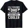 thumbnail image 1 of Men Taekwondo Dad Like Normal Dad Only Cooler Father's Day T-Shirt, 1 of 3
