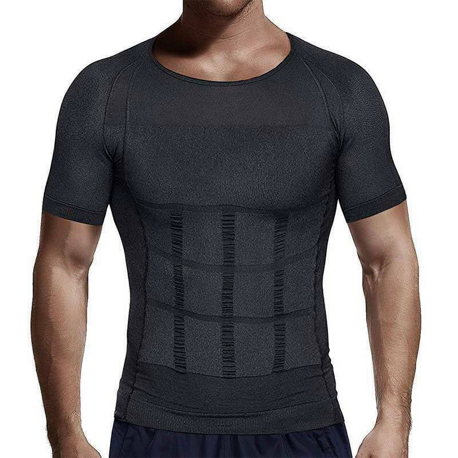 Men Tank Top Body Shaper Vest Compression Shirts