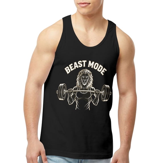 Men Tank Top Cotton Tank Tops for Men Sleeveless Graphic Tank Top Men Gym Muscle Streetwear