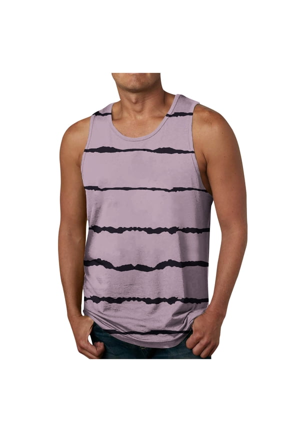 Men Tank Tops Digital Print Mens 3D Print Tank Top Summer Casual Novelty Polyester Gym Workout Bodybuilding Tank Tops Men Tank Tops Gym