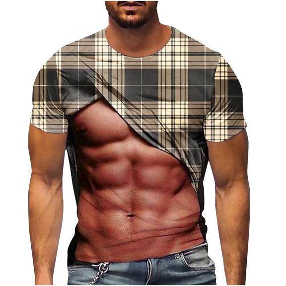 Men Tank Tops Loose Fit Plus Size Men Blouses Elegant Casual Beige Mens T Shirts Loose Fit Mens White Tank Top Ribbed Letter Print Tee